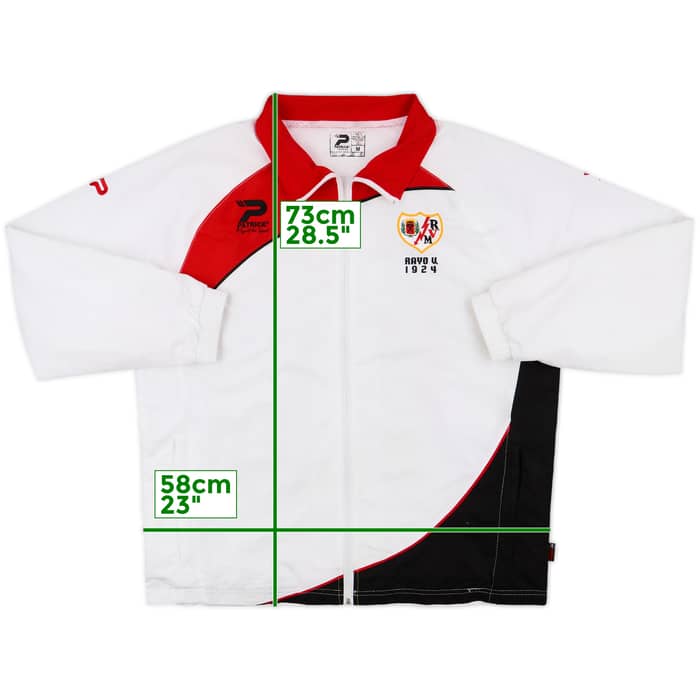 2009-10 Rayo Vallecano Patrick Track Jacket - 8/10 - (M)