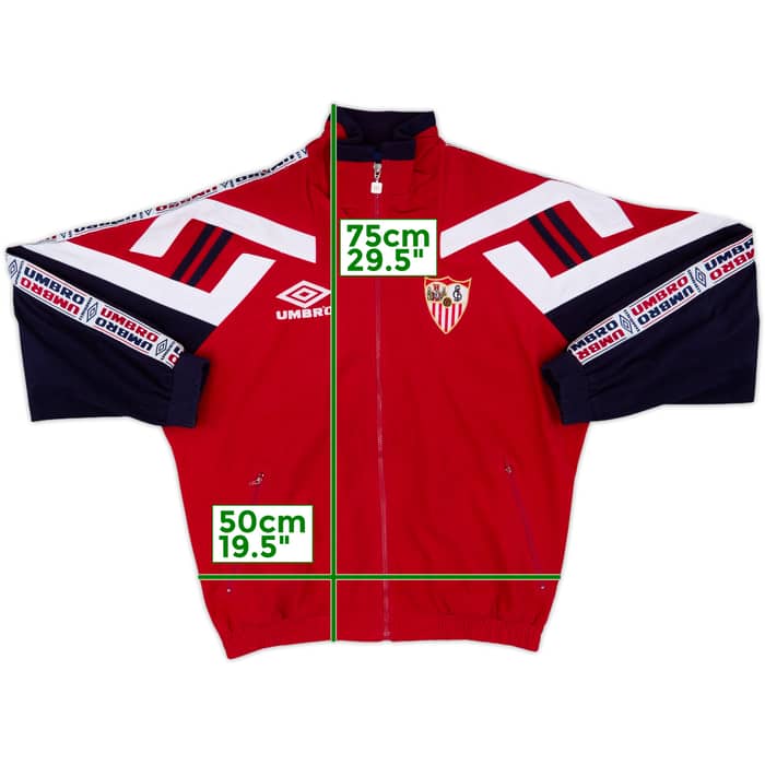 1998-99 Sevilla Umbro Track Jacket - 8/10 - (M)
