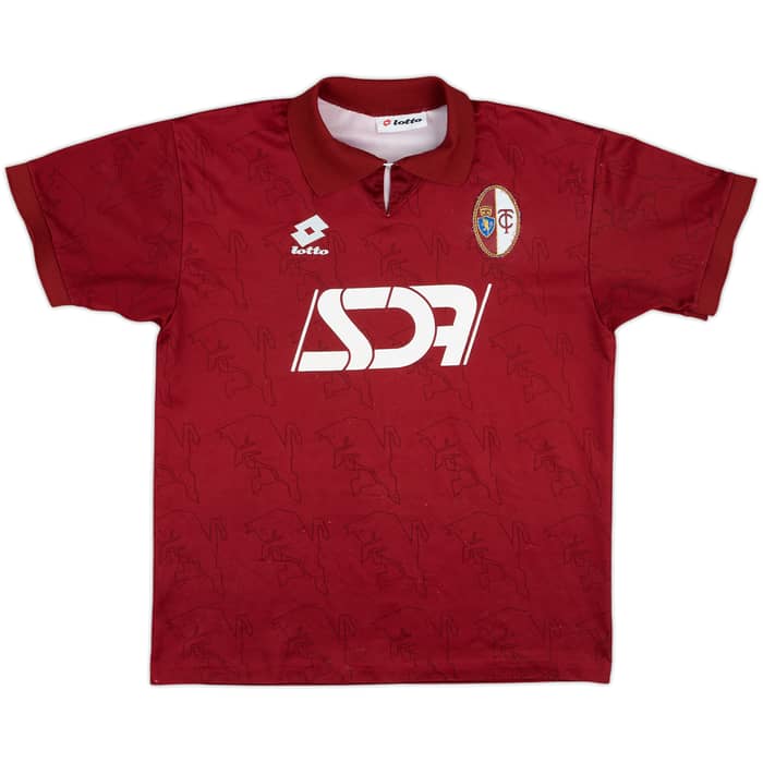 1994-95 Torino Youth Match Issue Home Shirt #18