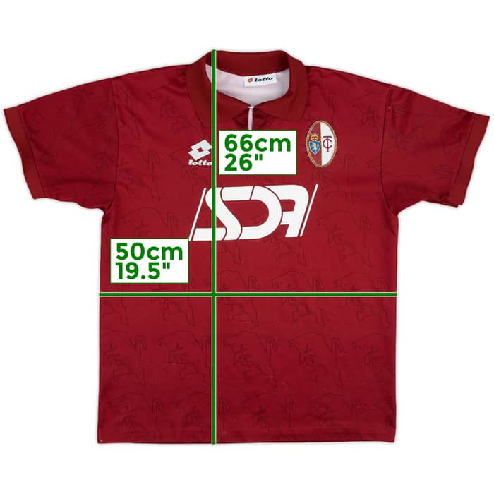 1994-95 Torino Youth Match Issue Home Shirt #18