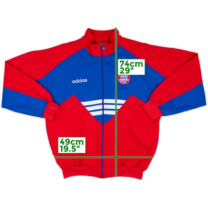1993-95 Bayern Munich adidas Track Jacket - 8/10 - (L)