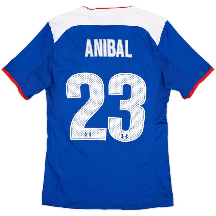 2014 Cruz Azul Club World Cup Home Shirt Anibal #23 - 9/10 - (M)