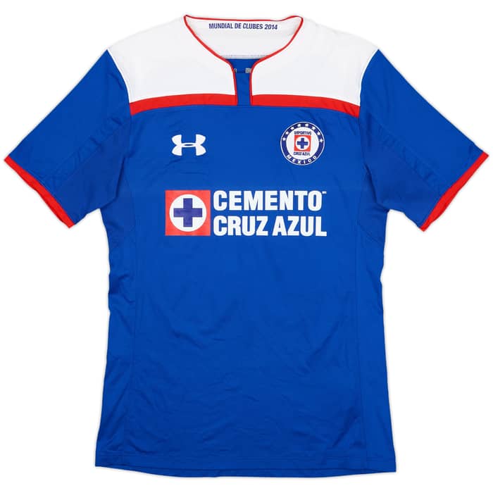 2014 Cruz Azul Club World Cup Home Shirt Anibal #23 - 9/10 - (M)