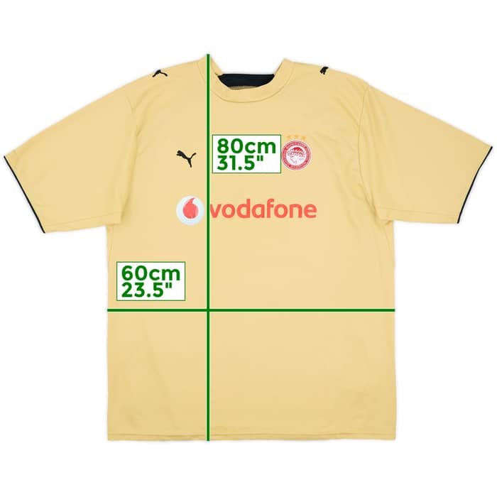 2006-07 Olympiakos Third Shirt - 9/10 - (XXL)