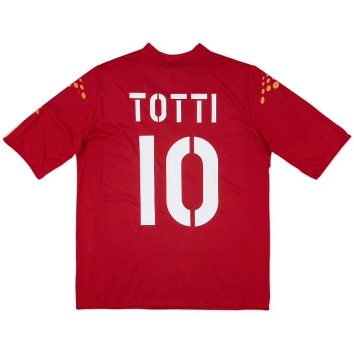 2003-04 Roma Home Shirt Totti #10 - 5/10 - (L)