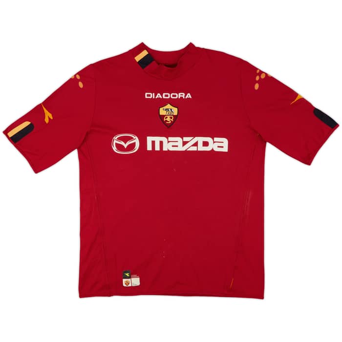 2003-04 Roma Home Shirt Totti #10 - 5/10 - (L)
