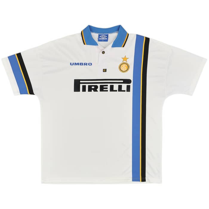 1997-98 Inter Milan Away Shirt Ronaldo #10 - 9/10 - (XXL)