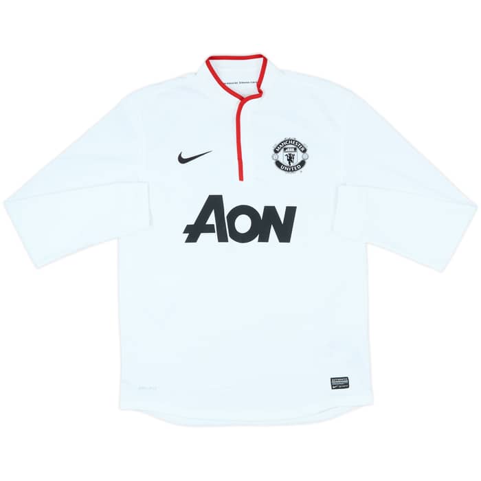 2012-14 Manchester United Away L/S Shirt Rooney #10 - 8/10 - (M)