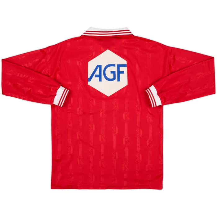 1996-97 Standard Liege Home L/S Shirt - 8/10 - (L.Boys)