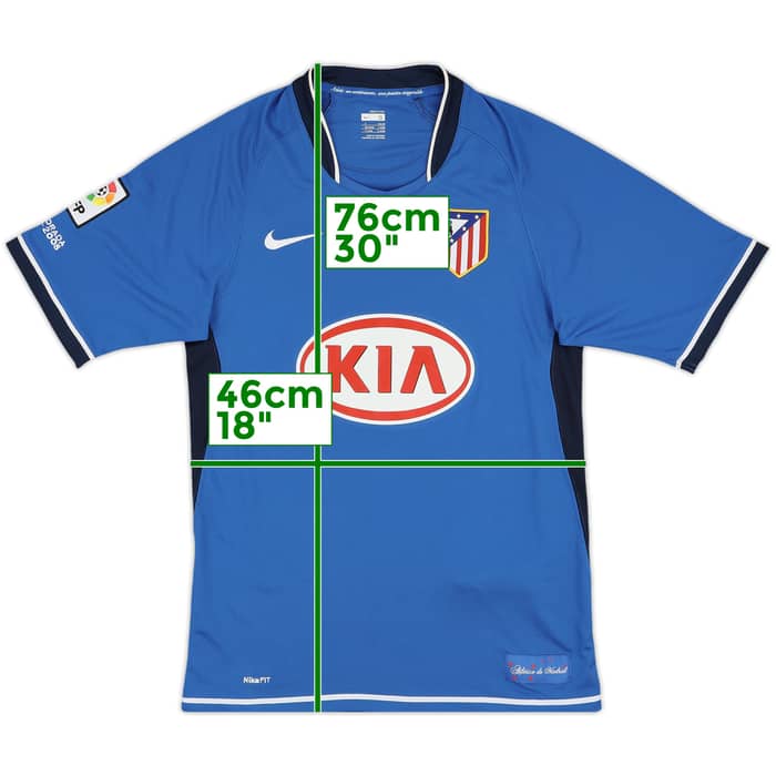 2007-08 Atletico Madrid Away Shirt - 9/10 - (S)