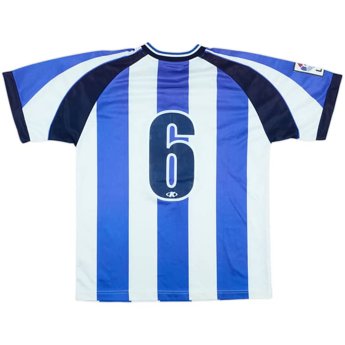 1999-00 Malaga Match Issue Home Shirt #6