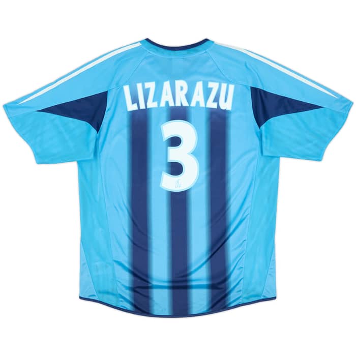 2004-05 Olympique Marseille Away Shirt Lizarazu #3 - 8/10 - (L)
