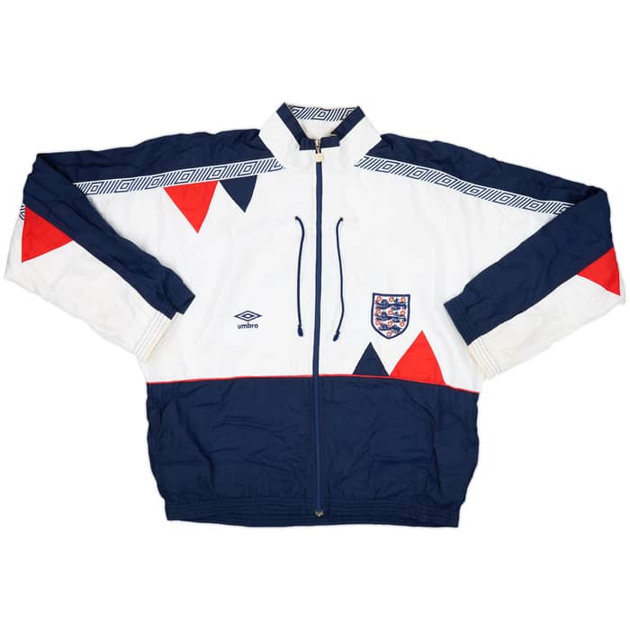 1990-92 England Umbro Tracksuit - 9/10 - (XL)