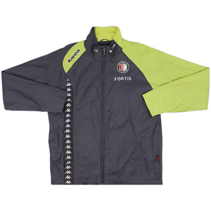 2007-08 Feyenoord Kappa Track Jacket - 8/10 - (XL)