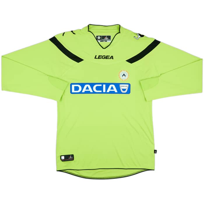2011-12 Udinese Signed Away/GK L/S Shirt Di Natale #10 - 8/10 - (L)