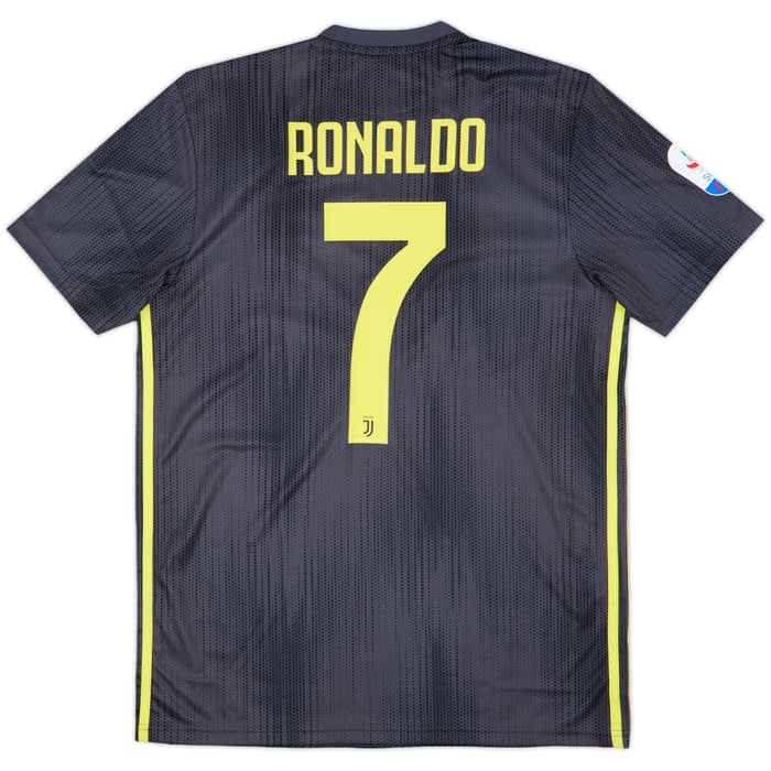 2018-19 Juventus Third Shirt Ronaldo #7 - 9/10 - (M)