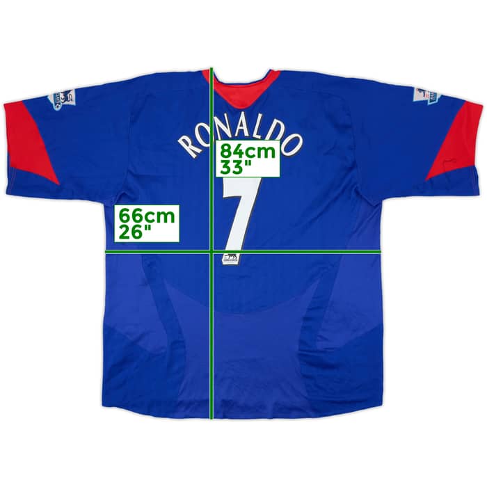 2005-06 Manchester United Away Shirt Ronaldo #7 - 5/10 - (3XL)