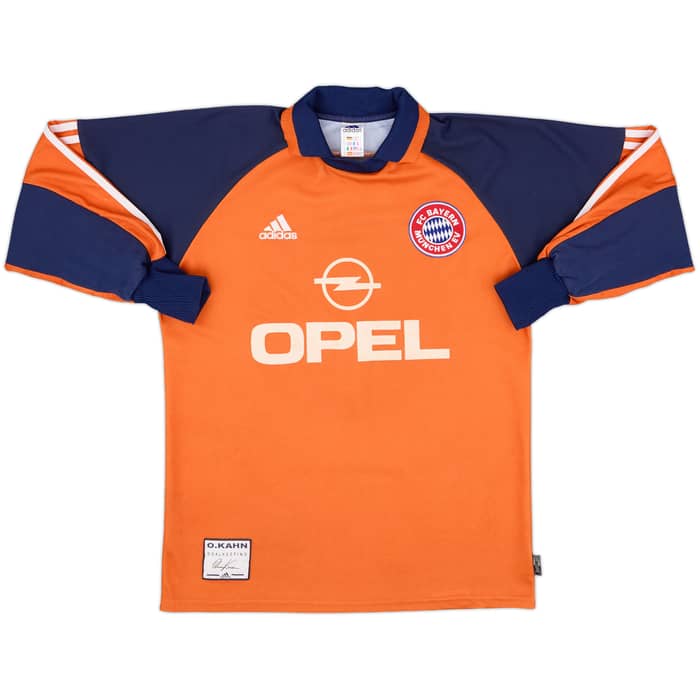 2000-01 Bayern Munich GK Shirt Kahn #1 - 7/10 - (S)
