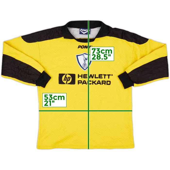 1995-96 Tottenham GK Shirt - 8/10 - (M)