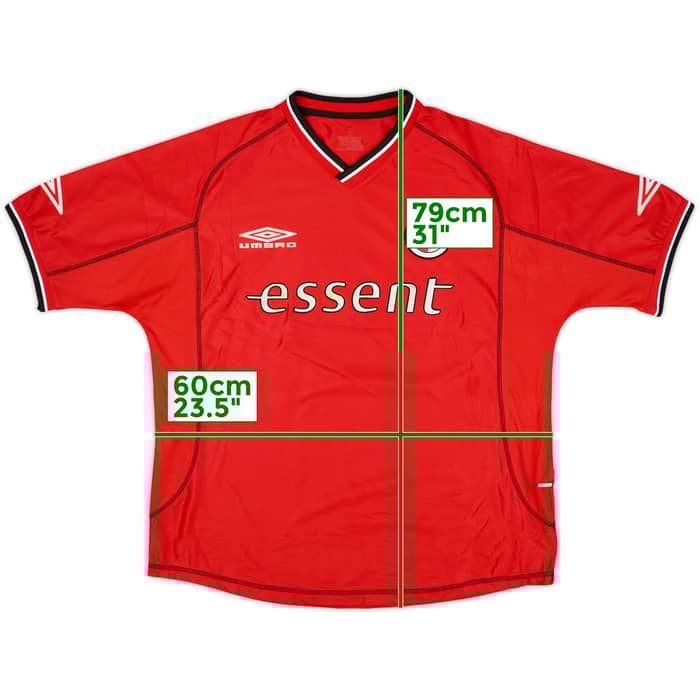 2001-02 FC Twente Home Shirt - 8/10 - (XXL)
