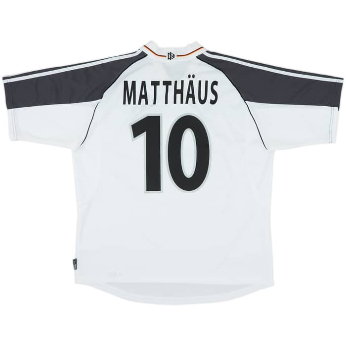 2000-02 Germany Home Shirt Matthaus #10 - 8/10 - (XL)
