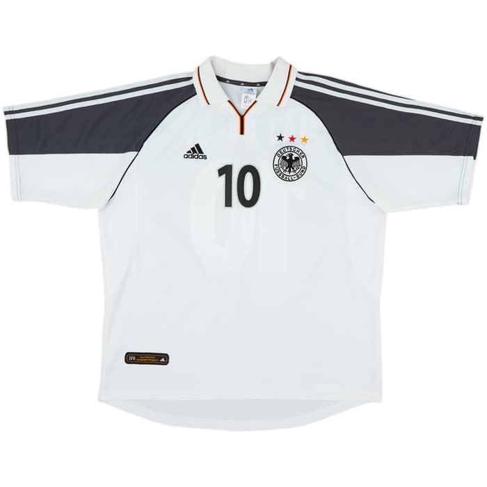 2000-02 Germany Home Shirt Matthaus #10 - 8/10 - (XL)