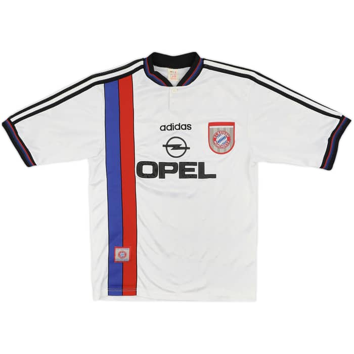 1996-98 Bayern Munich Away Shirt Klinsmann #18 - 8/10 - (S)
