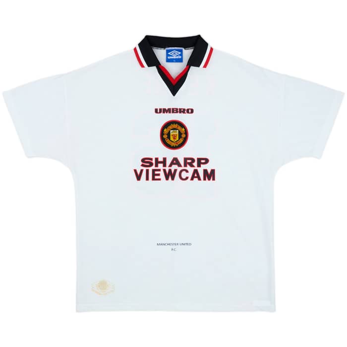 1996-97 Manchester United Away Shirt Keane #16 - 8/10 - (XL)