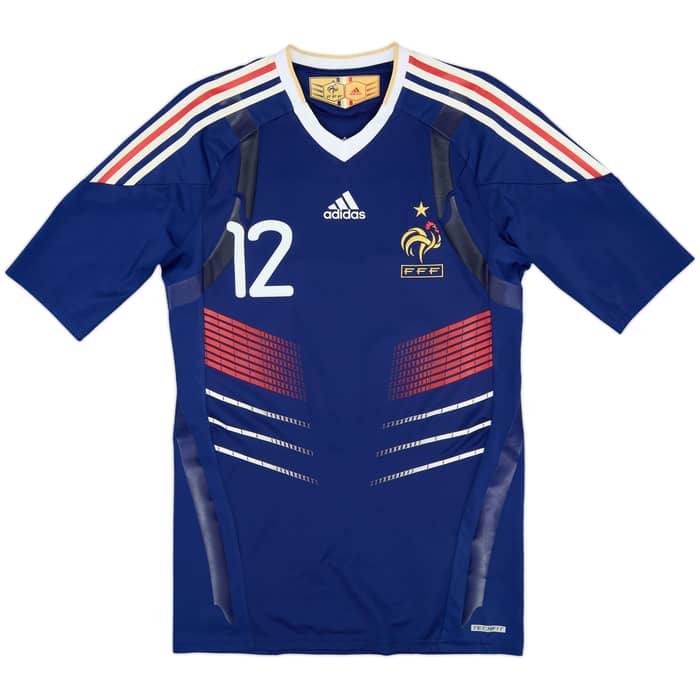 2009-10 France Player Issue Techfit Home Shirt Henry #12 - 8/10 - (L)