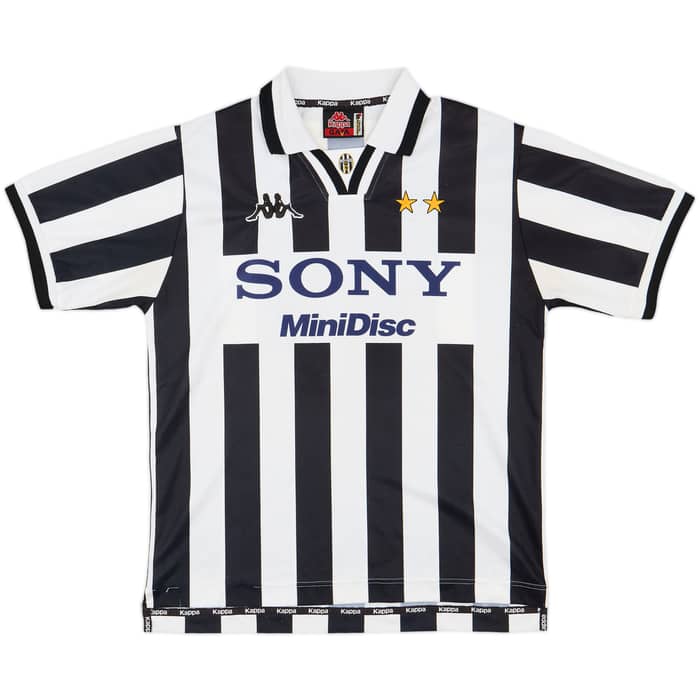 1995-97 Juventus Home Shirt Del Piero #10 - 7/10 - (S)
