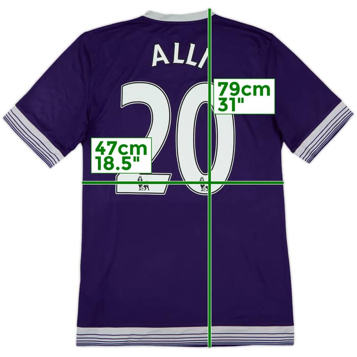 2015-16 Tottenham Third Shirt Alli #20 - 7/10 - (M)