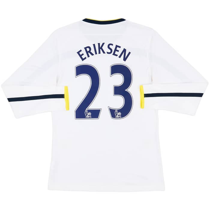 2014-15 Tottenham Home L/S Shirt Eriksen #23 - 8/10 - (L)