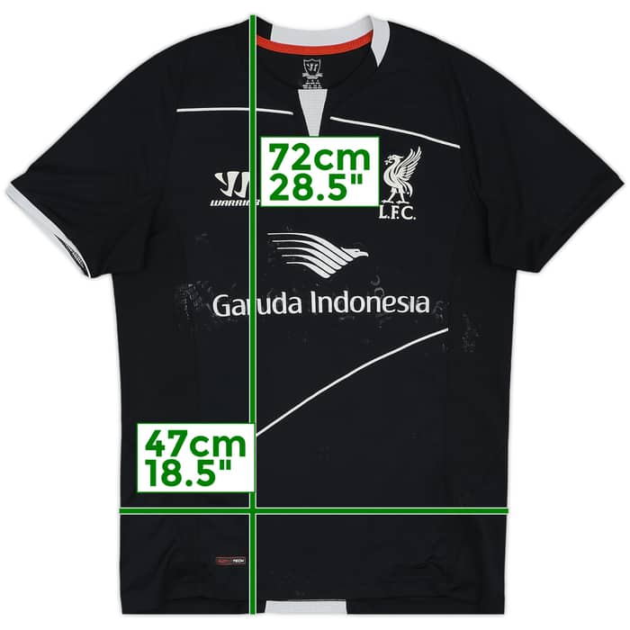 2013-14 Liverpool Warrior Training Shirt - 4/10 - (S)