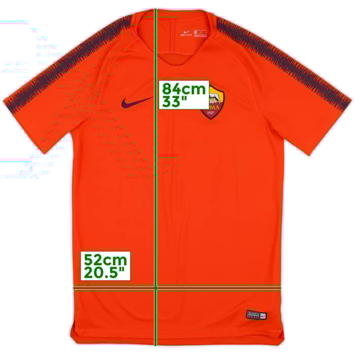 2019-20 Roma Nike Training Shirt - 9/10 - (M)