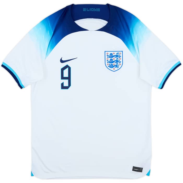 2022-23 England Home Shirt Kane #9 - 8/10 - (M)