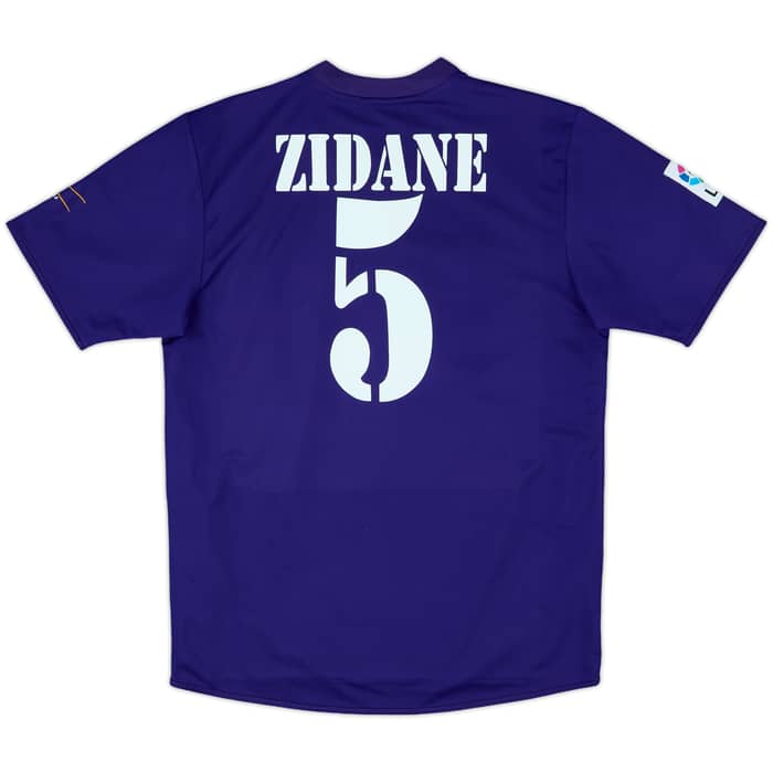 2001 Real Madrid Third Shirt Zidane #5 - 8/10 - (L)