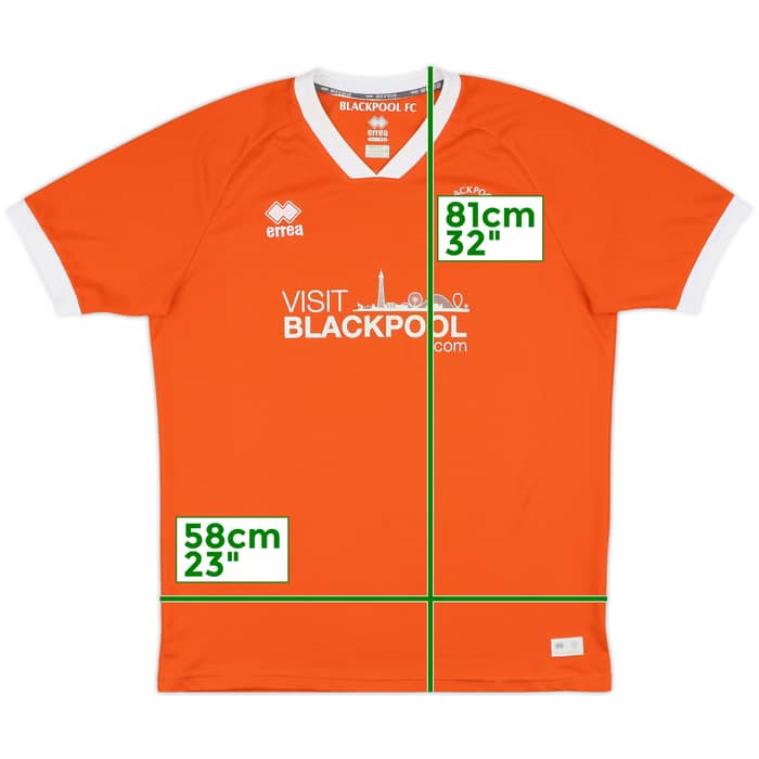 2019-20 Blackpool Home Shirt - 8/10 - (XXL)
