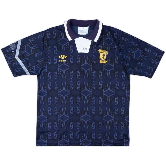 1991-94 Scotland Home Shirt - 8/10 - (L)