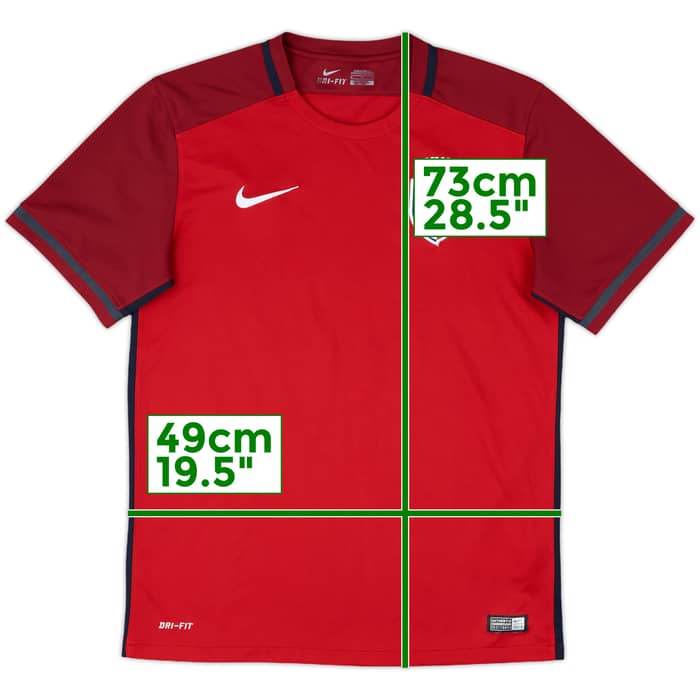 2015-16 Lille Nike Training Shirt - 8/10 - (M)