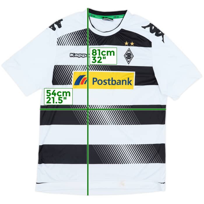 2016-17 Borussia Monchengladbach Home Shirt - 7/10 - (XL)