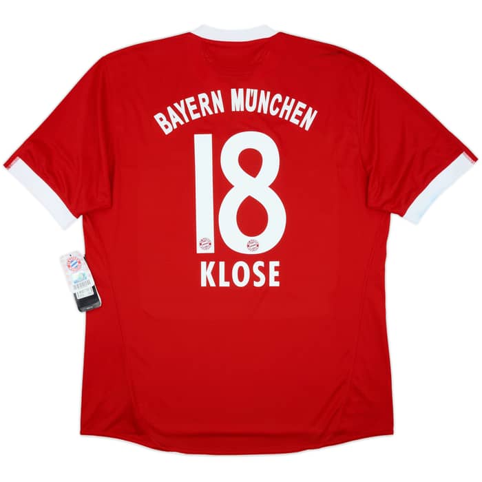 2009-10 Bayern Munich Home Shirt Klose #18 (XXL)