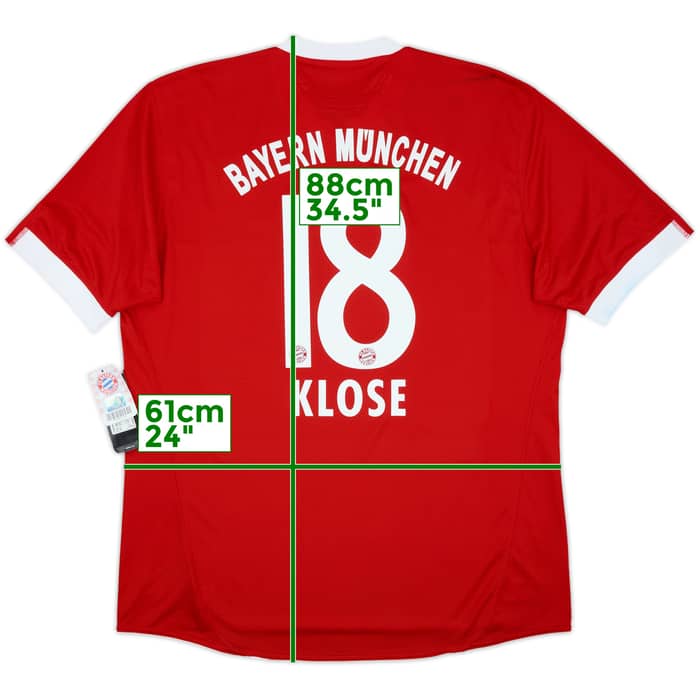 2009-10 Bayern Munich Home Shirt Klose #18 (XXL)