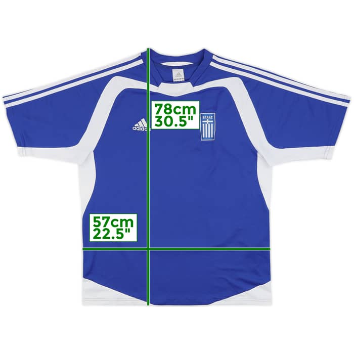 2004-06 Greece Home Shirt - 7/10 - (L)