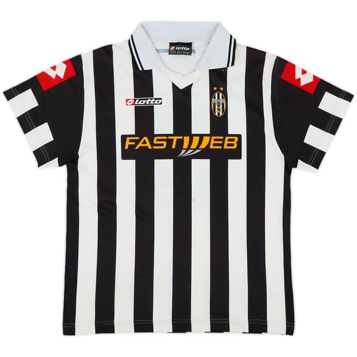 2000-01 Juventus Basic Home Shirt - 7/10 - (L.Boys)