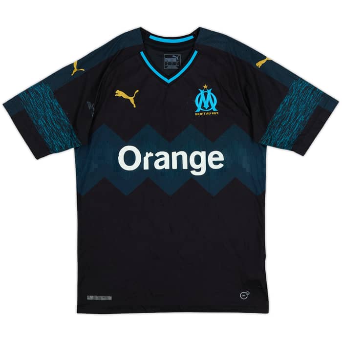 2018-19 Olympique Marseille Away Shirt - 4/10 - (S)