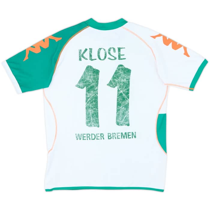 2006-07 Werder Bremen Home Shirt Klose #11 - 5/10 - (M)