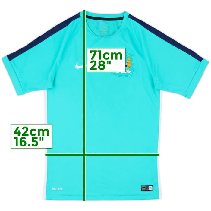 2015-16 Manchester City Nike Training Shirt - 8/10 - (S)