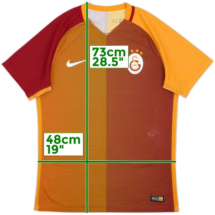 2016-17 Galatasaray Authentic Home Shirt - 4/10 - (M)