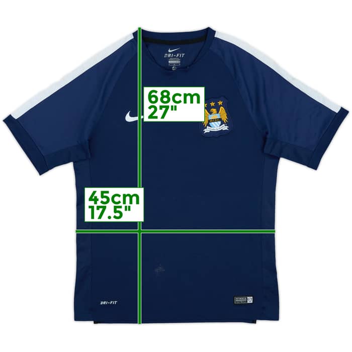 2014-15 Manchester City Nike Training Shirt - 7/10 - (M)