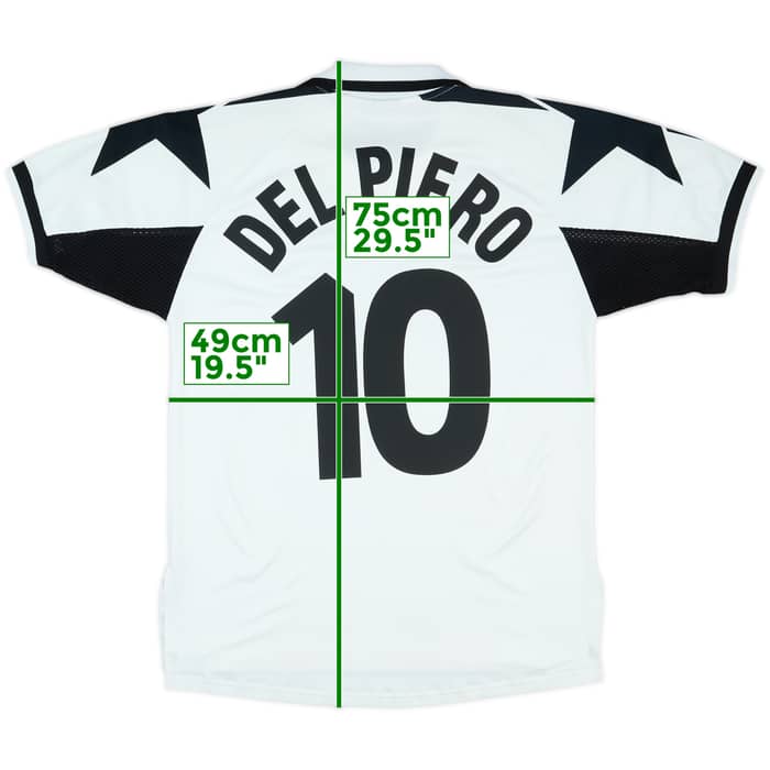 1998-99 Juventus Away Shirt Del Piero #10 - 5/10 - (M)